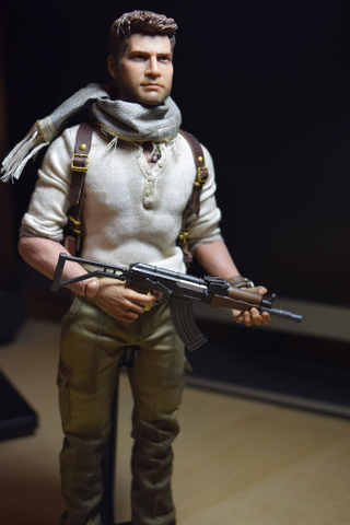 Illustration for article titled 12-Inch Nathan Drake Figure Is... Argh! Spider!